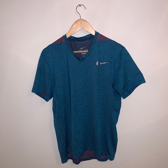 Nike Other - NWOT Nike Dri Fit Mens Blue Shirt